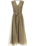 Brunello Cucinelli silk dress - Brown