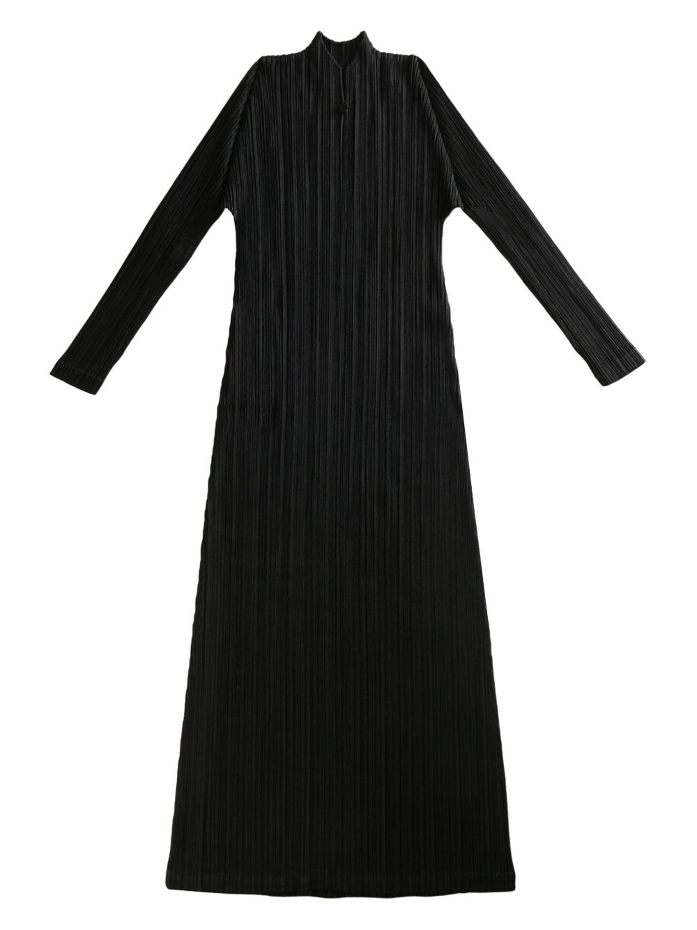 Pleats Please Issey Miyake pleated dress - Zwart