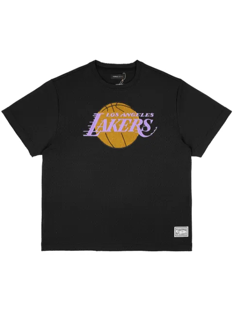 Purple Brand LA Lakers T-Shirt aus Mesh