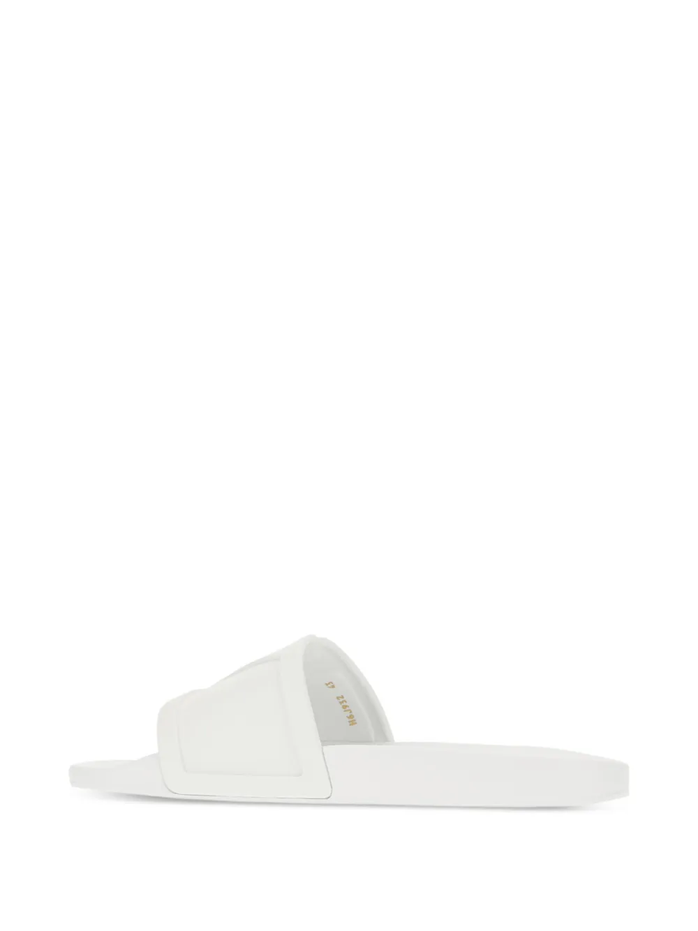 Valentino Garavani VLogo slippers Wit