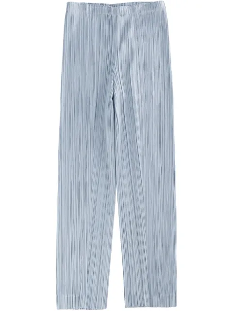 Pleats Please Issey Miyake pleated trousers