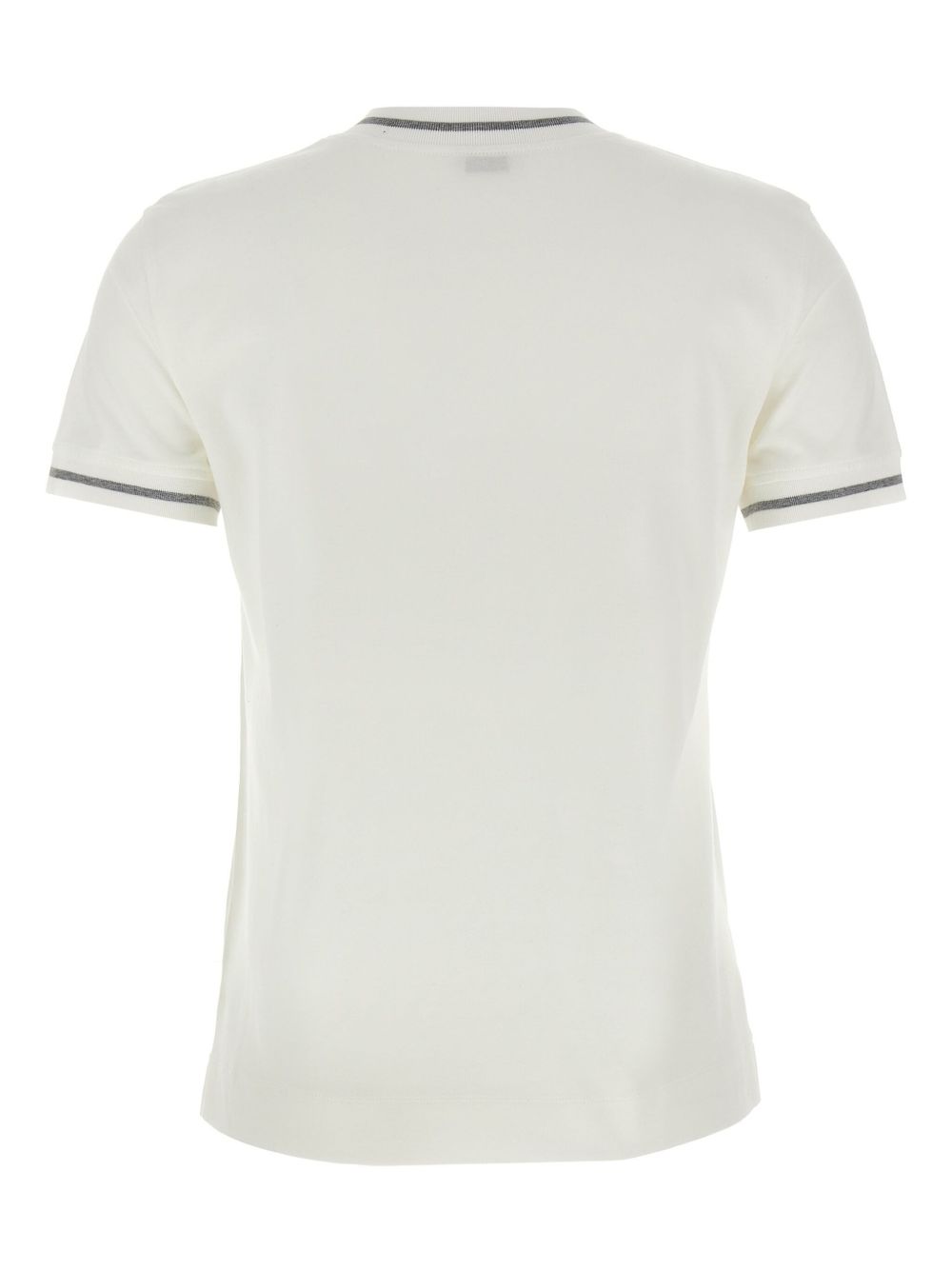 Brunello Cucinelli T-shirt met logoprint - Wit