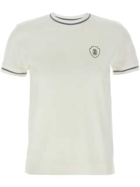 Brunello Cucinelli logo-print T-shirt