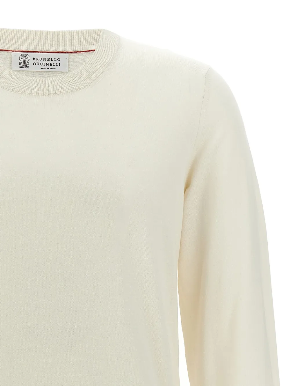 Brunello Cucinelli Katoenen trui Wit