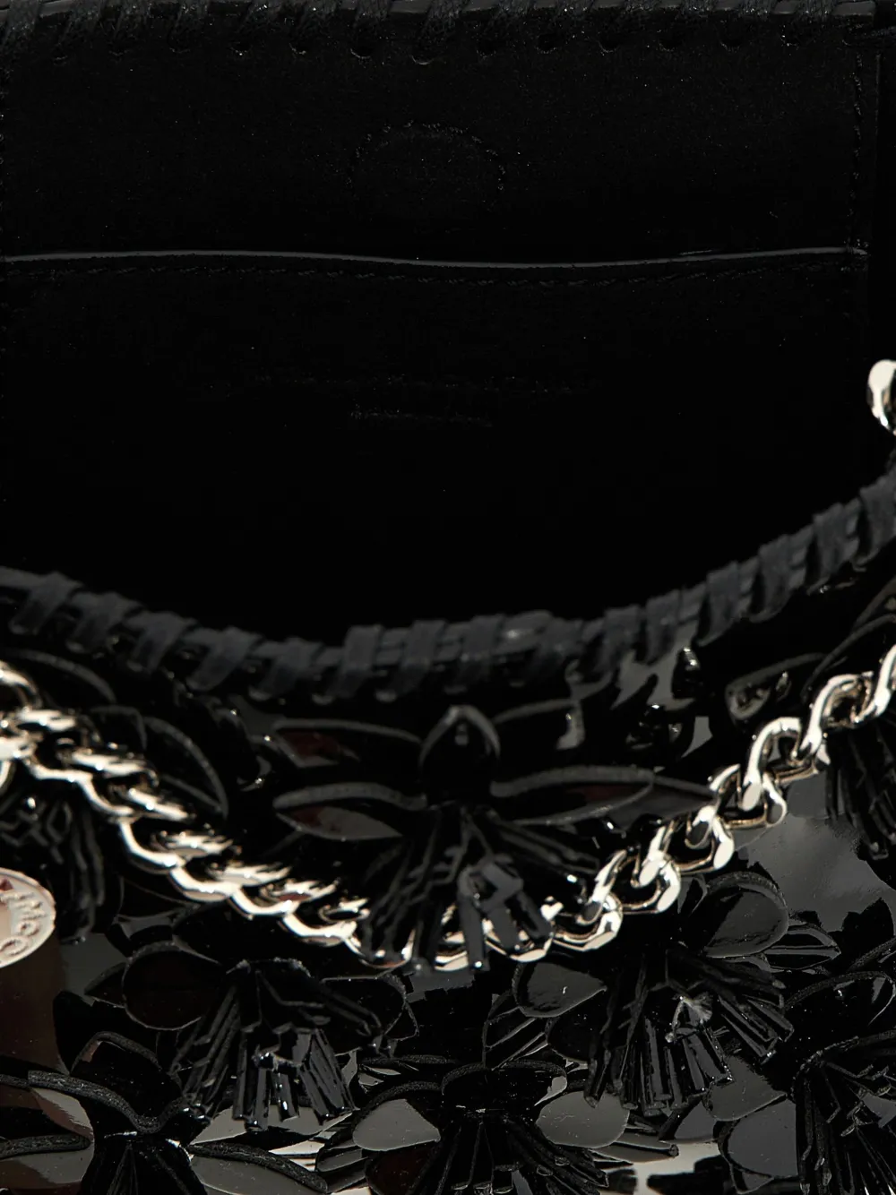 Stella McCartney Falabella Flower shopper Zwart