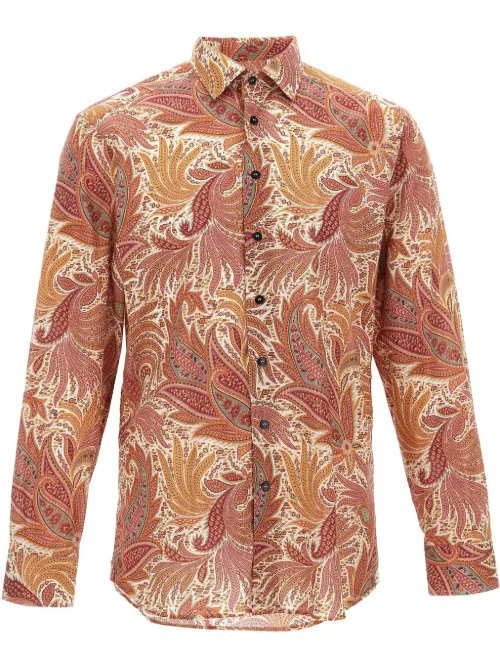 Chemise Paisley à fleurs - ETRO - Modalova