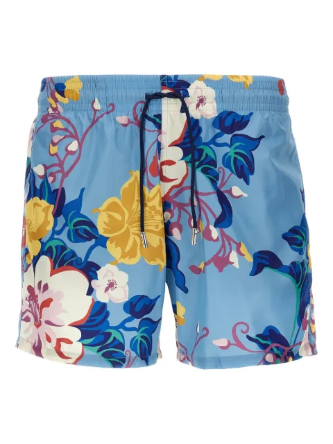ETRO floral-print swim shorts