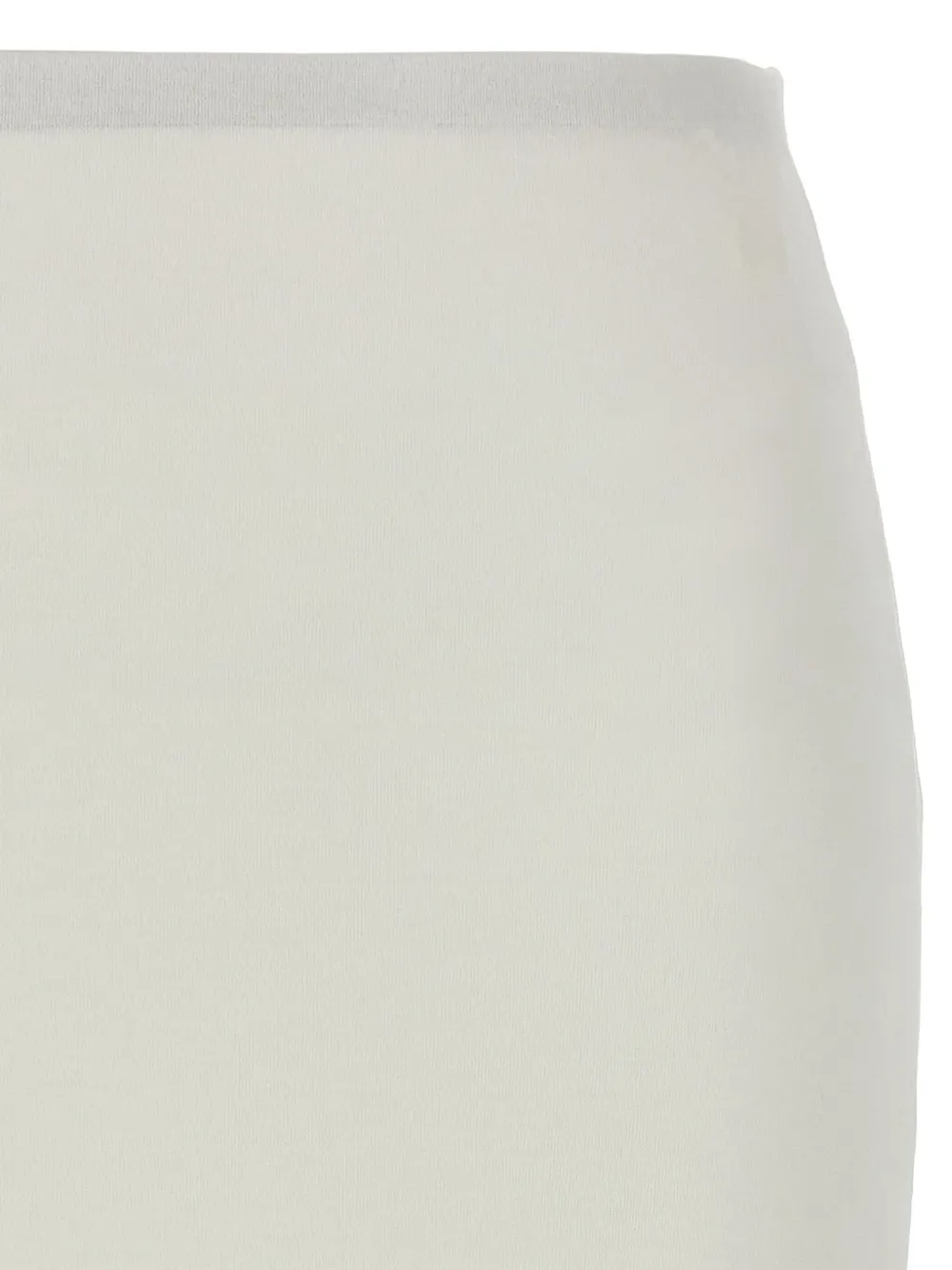 Jil Sander Katoenen midi-rok Wit