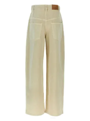 【Marant Etoile】 Vendelia high-riseストレートジーンズ MARANT ÉTOILE Vendelia straight-leg Jeans | Blue | FARFETCH JO