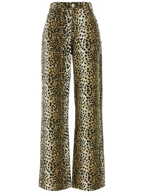 Blumarine printed jeans