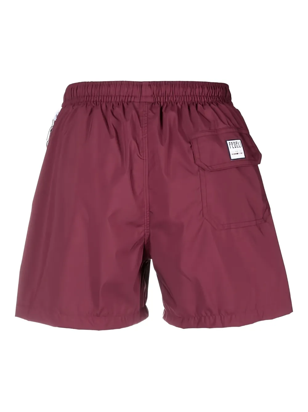 Fedeli logo-patch swim shorts | Swim & Board Shorts | Image 2