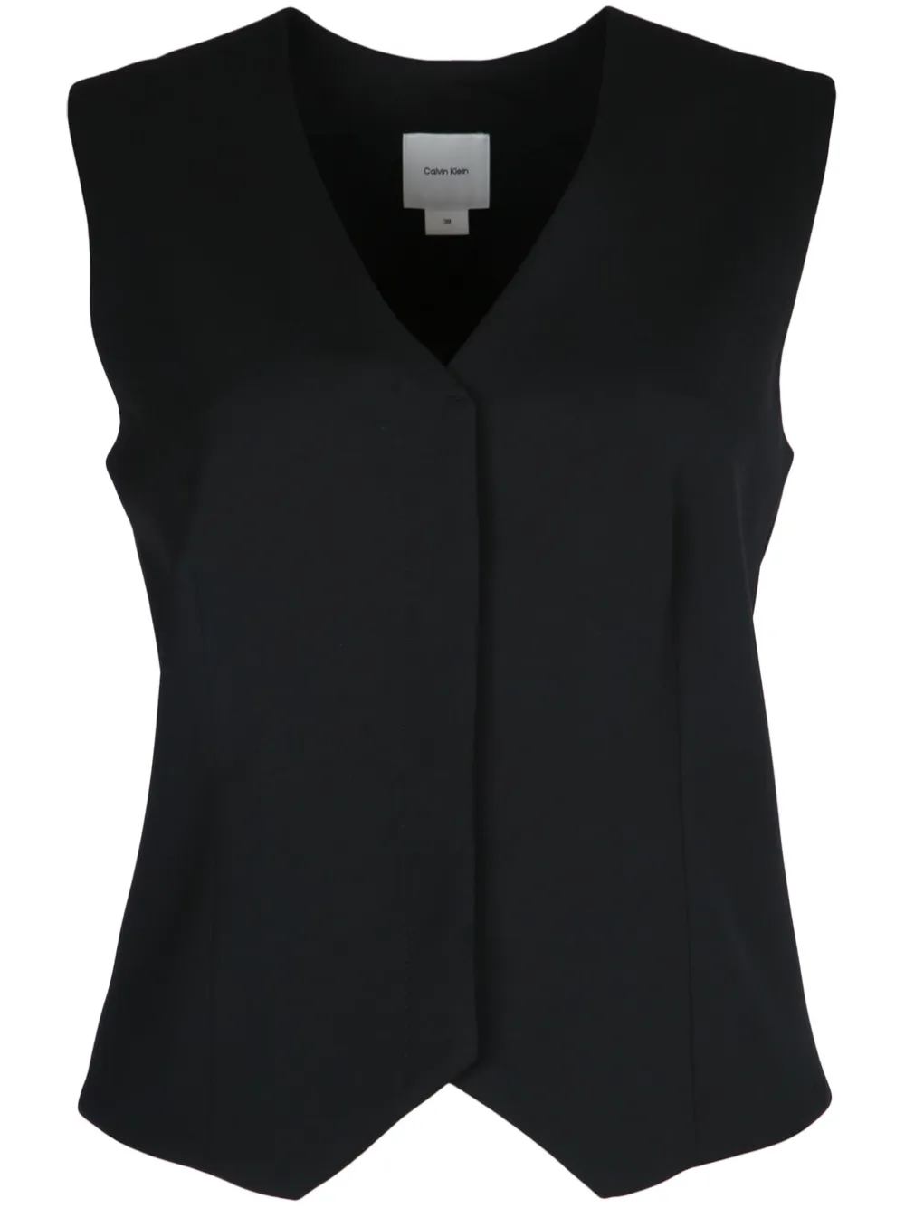 concealed-fastening waistcoat