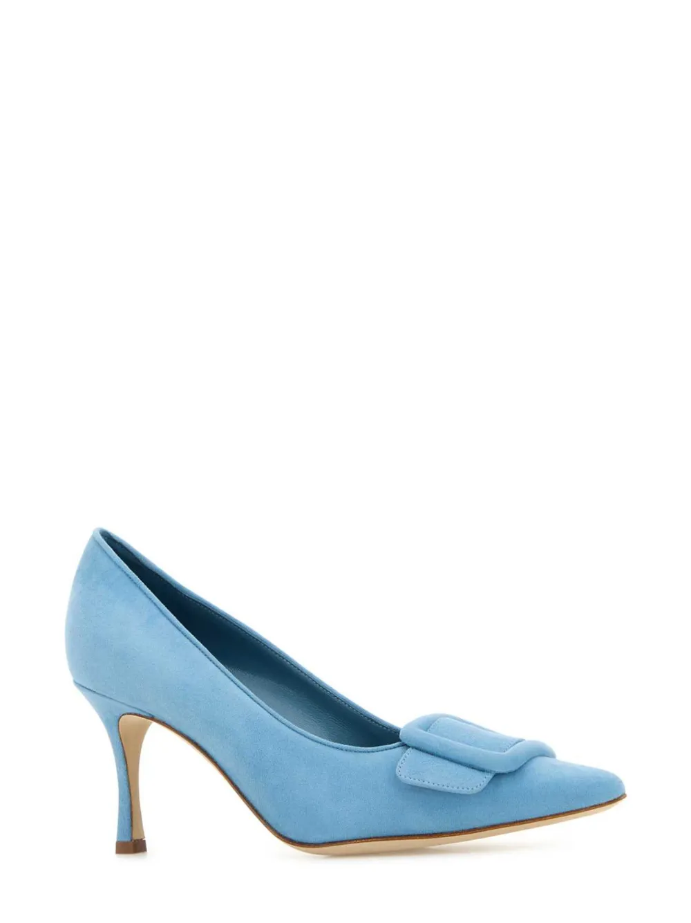 Manolo Blahnik 70 mm Maysale pumps - Blauw