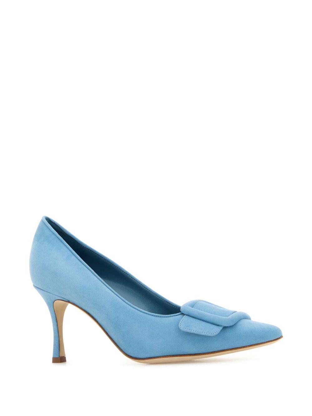 Manolo Blahnik 70 mm Maysale pumps - Blauw