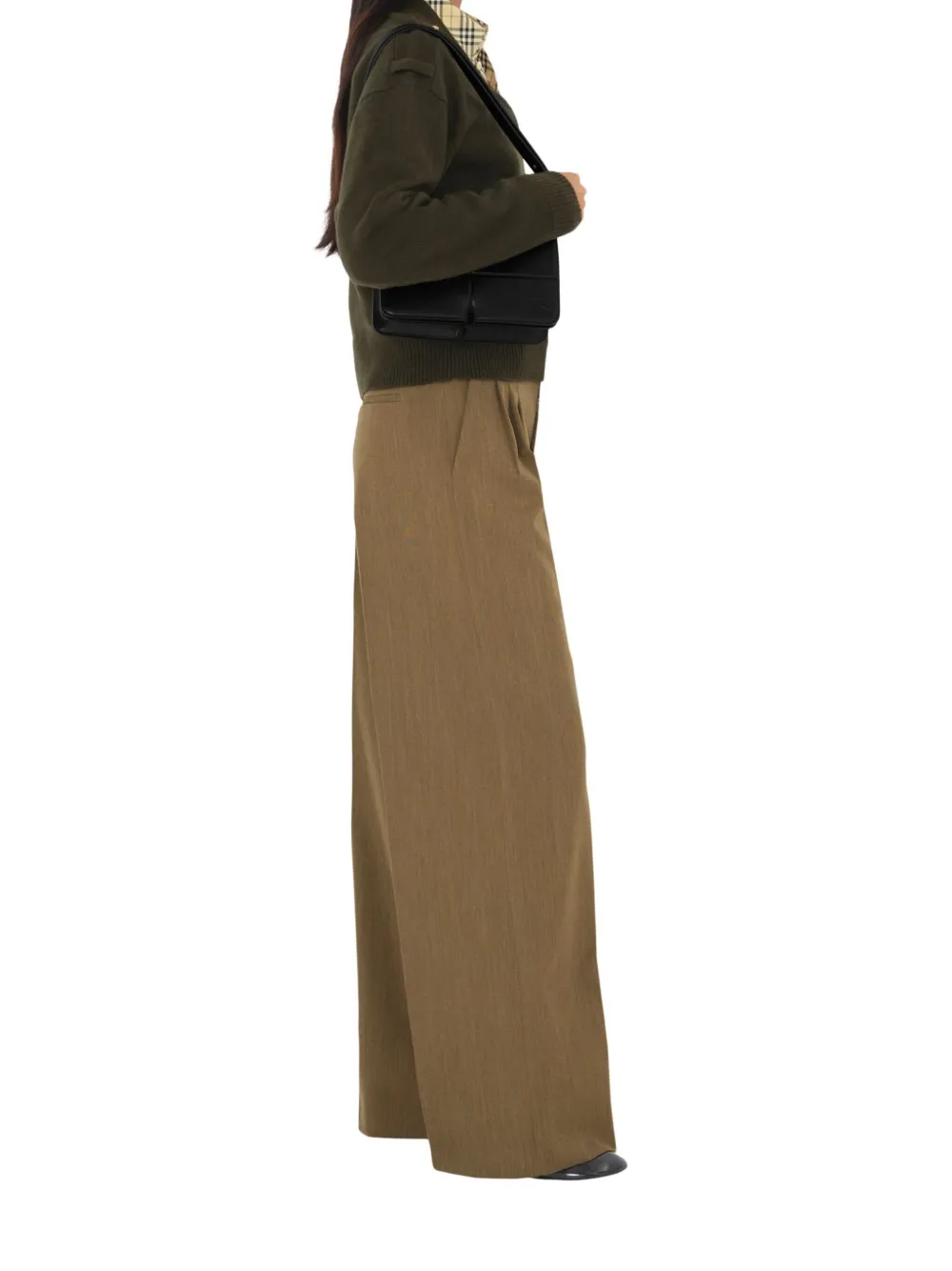Burberry Wollen pantalon Beige