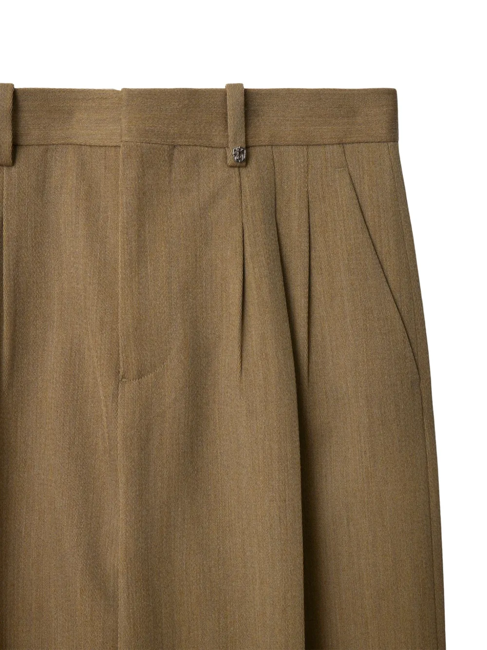 Burberry Wollen pantalon Beige