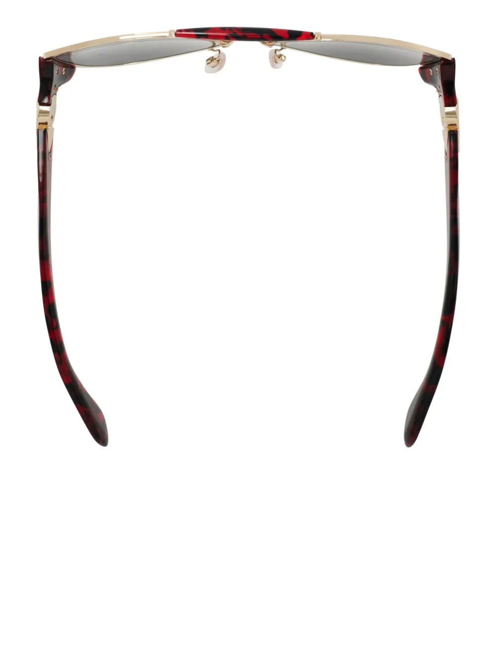 Burberry Eyewear Shield zonnebril Rood