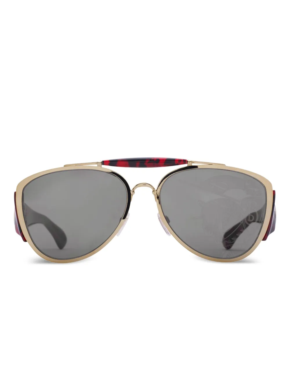 Burberry Eyewear Shield zonnebril Rood