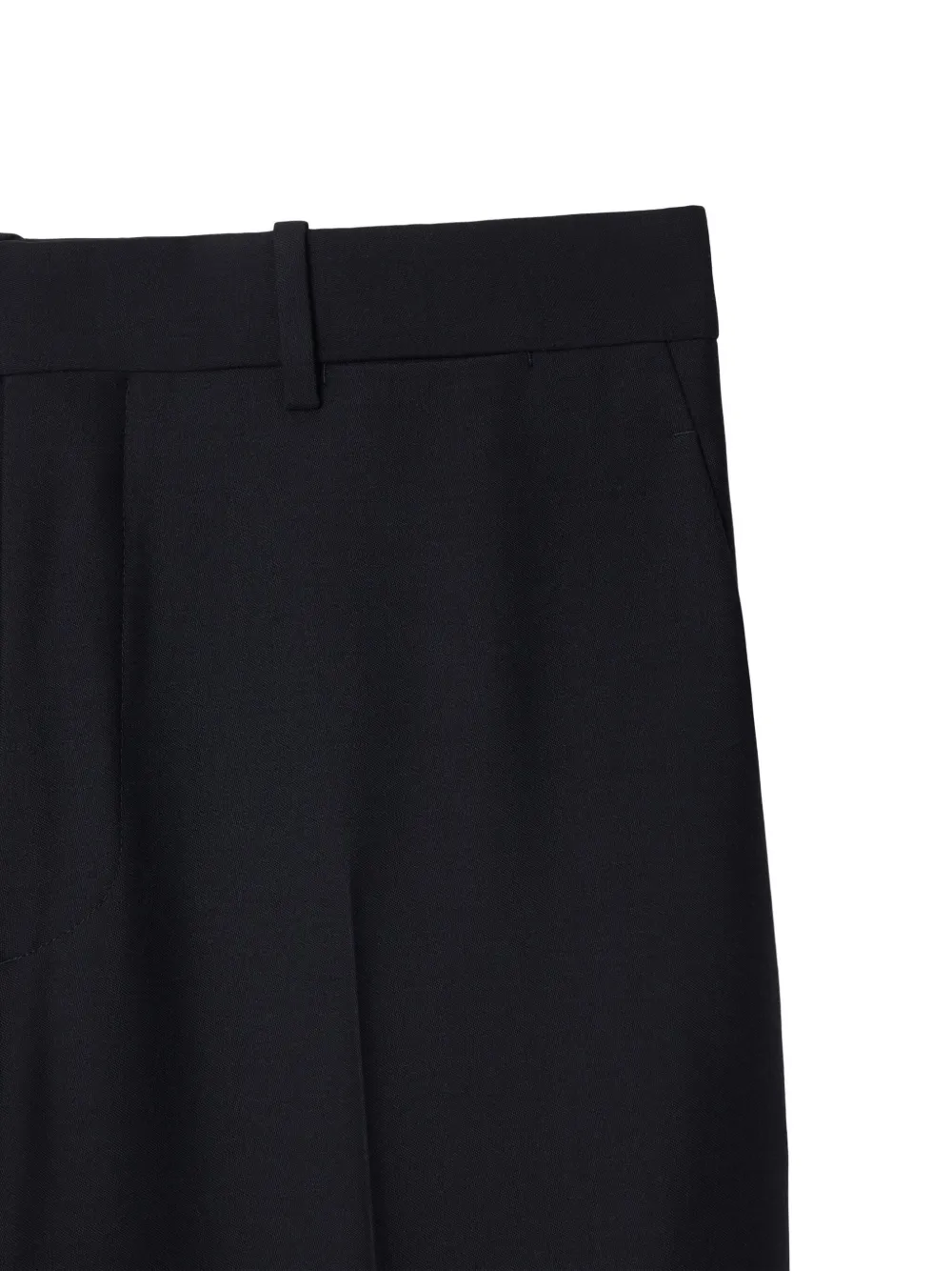 Burberry Wollen pantalon Blauw