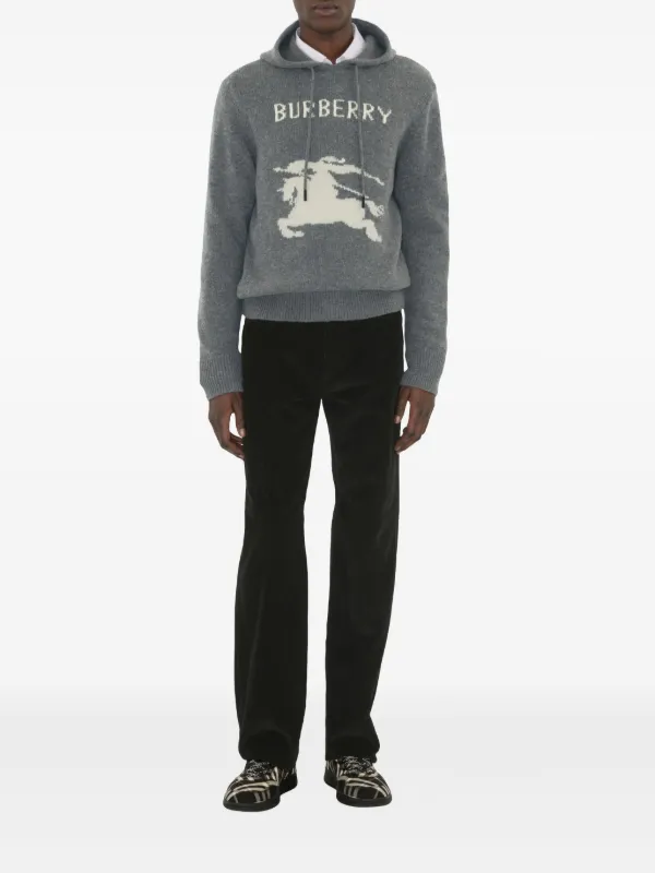 Burberry EKD Hoodie | Grey | FARFETCH