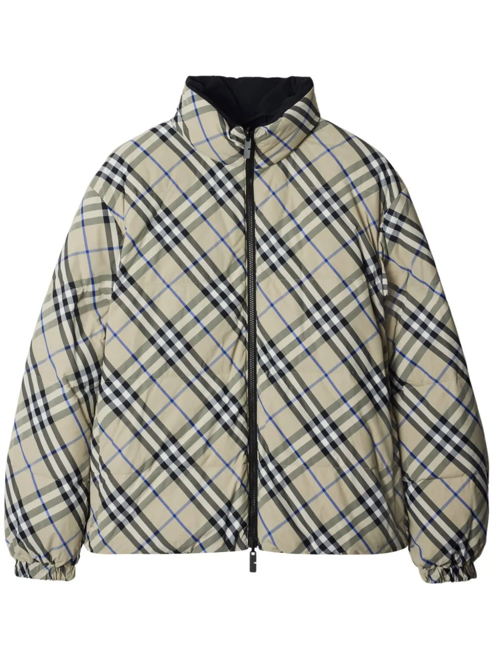 Burberry chamarra Reversible Check Snowdon | neutro | Image 1