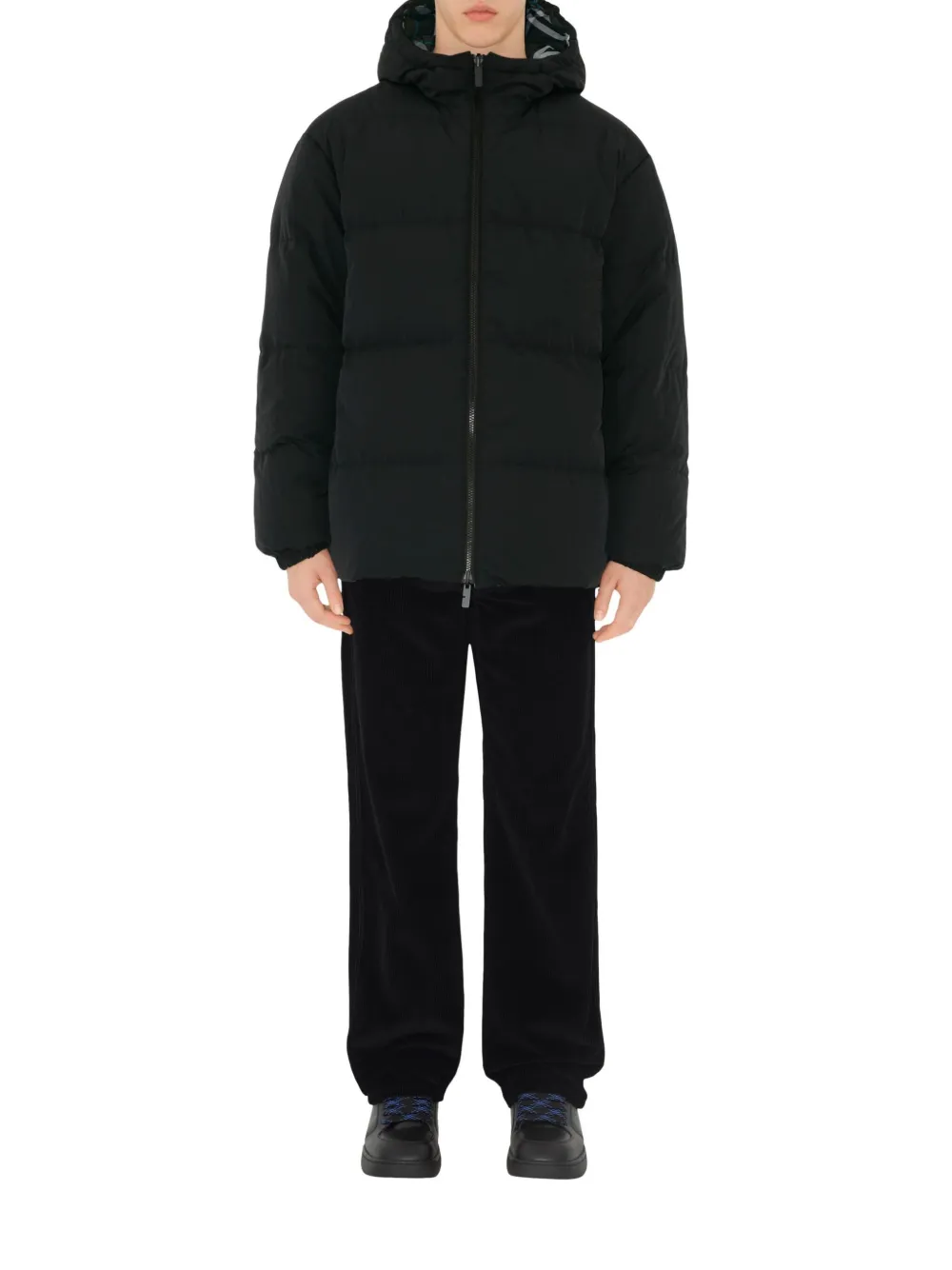 Burberry Snowdon donsjack Bruin