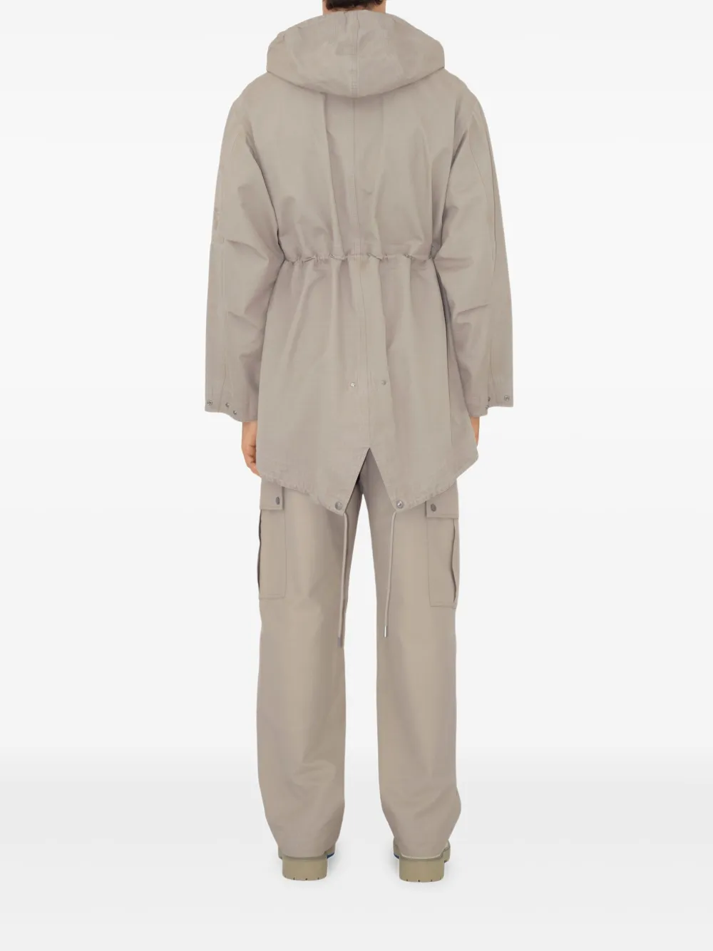 Burberry Katoenen parka Beige