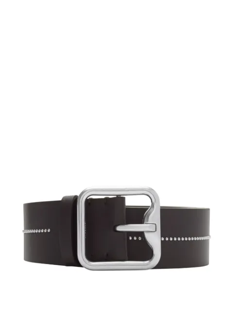 Burberry studded leather belt
