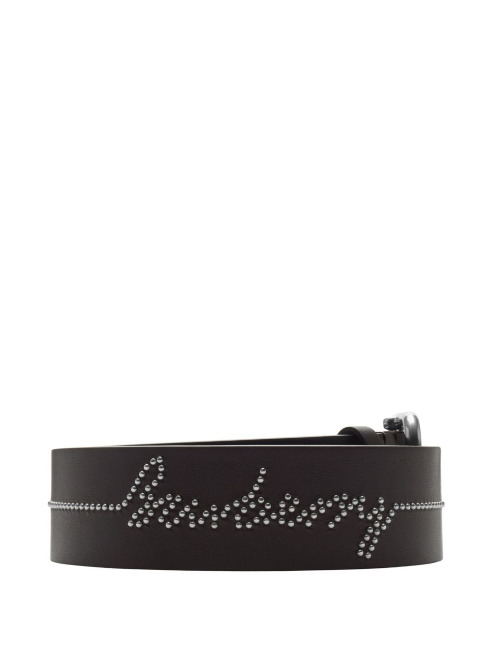 Burberry studded leather belt - Zwart