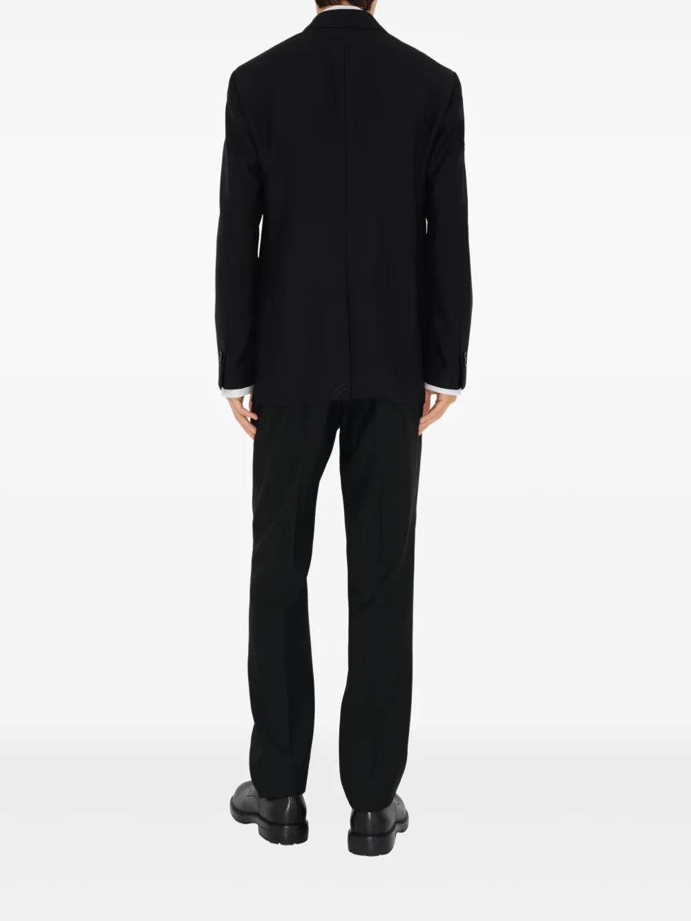 Burberry Wollen pantalon Zwart