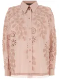 Alberta Ferretti poplin shirt - Pink