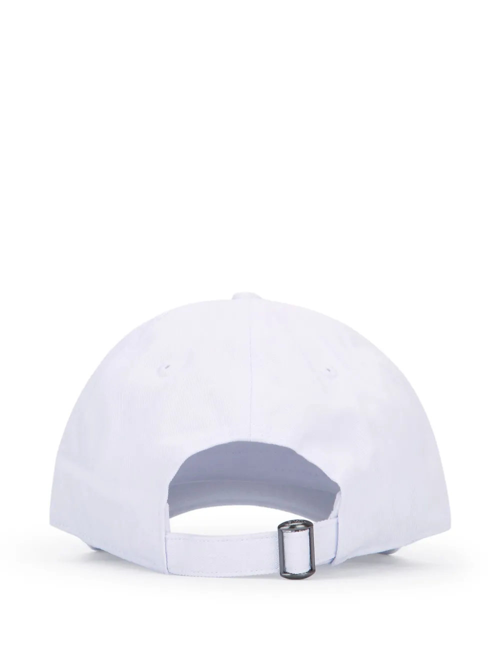 Sporty & Rich embroidered cotton cap - Wit