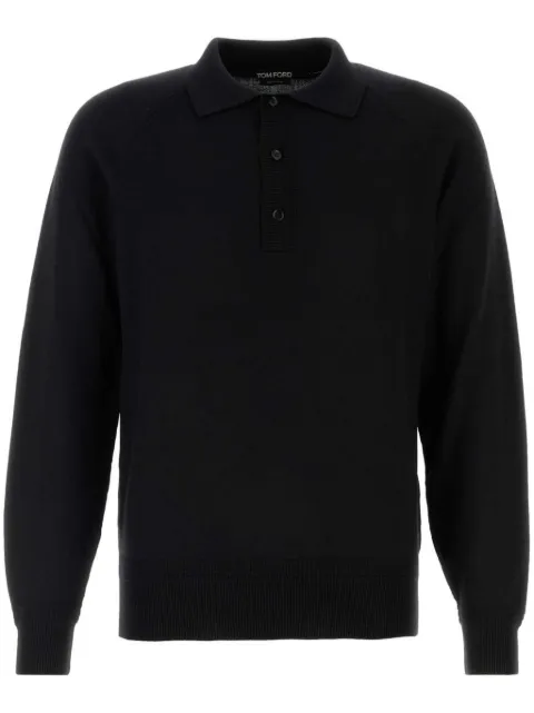 TOM FORD knitted polo sweater