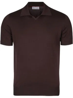 ブルネロクチネリ ポロシャツ BRUNELLO CUCINELLI（ブルネロ クチネリ）ポロシャツ 青 サイズ:L