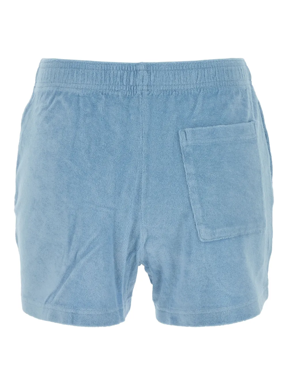 Sporty & Rich SRC velour shorts - Blauw