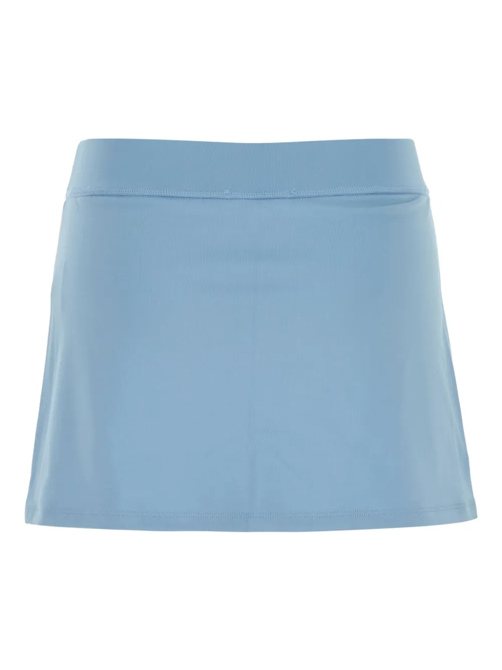 Sporty & Rich logo-embroidered mini skirt - Blauw