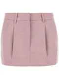 THE ANDAMANE pleat-detail mini skirt - Pink