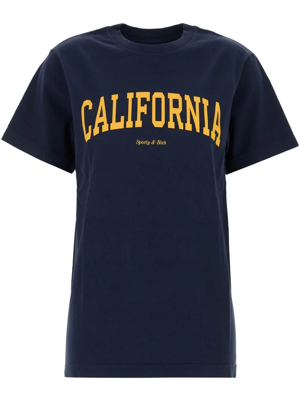 Sporty & Rich California T-shirt Blauw