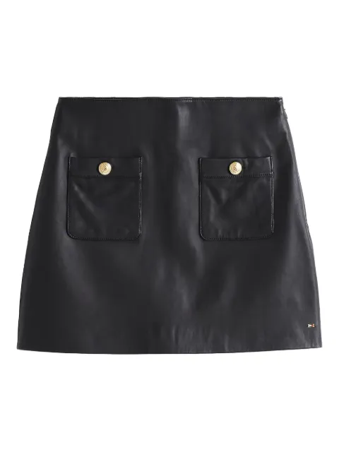 Tommy Hilfiger falda corta de cuero