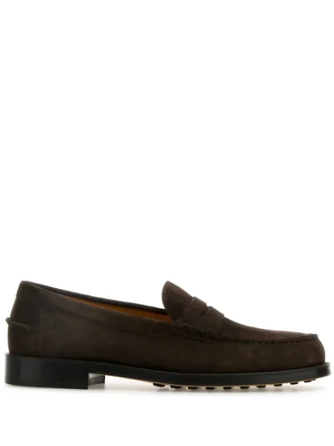 Tod's suede loafers