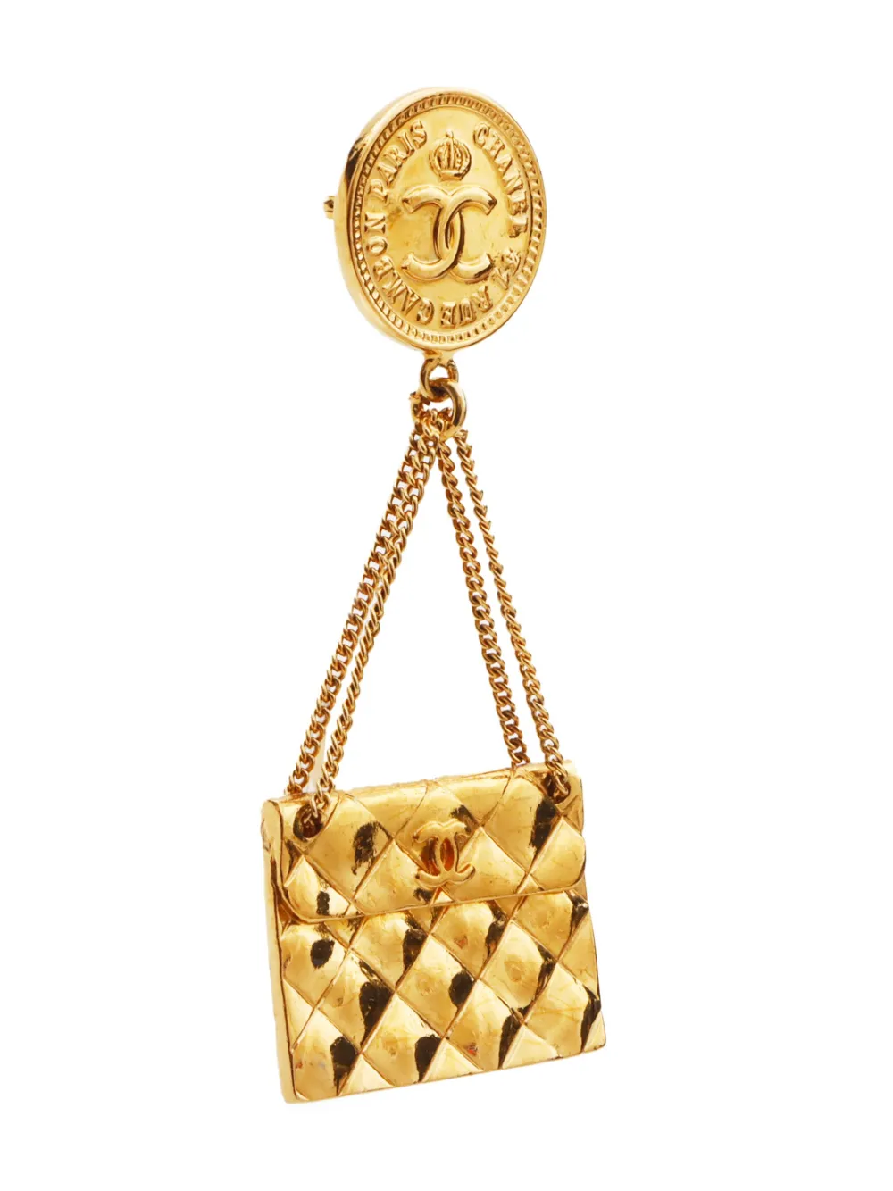 CHANEL 1994 CC BAG BROOCH