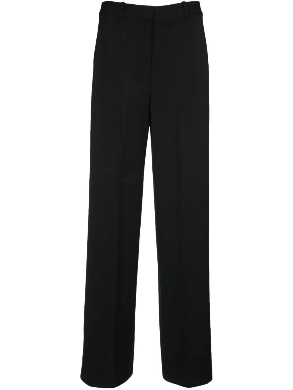 Calvin Klein Twill Trousers In Black