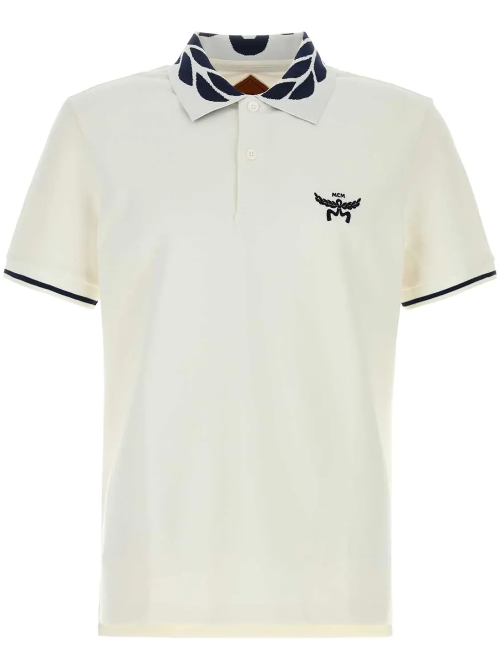 logo-embroidered polo shirt