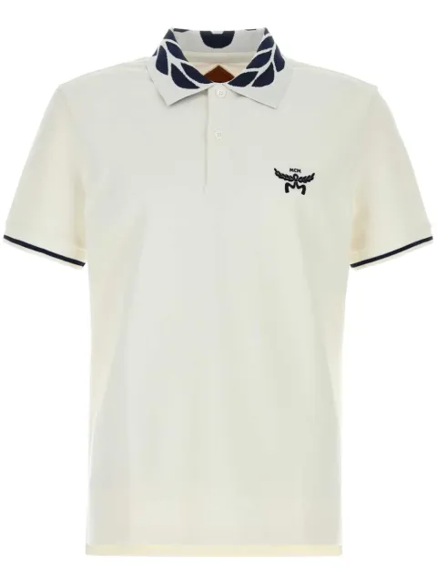 MCM logo-embroidered polo shirt  