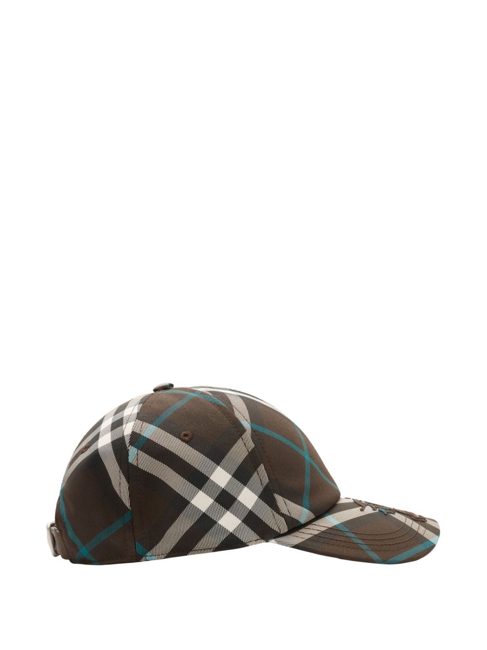 Burberry Check EKD baseball cap - Groen