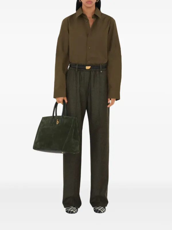 パンツ Burberry Wool Tailored Trousers Wool Tailored Trousers in Black - Men | Burberry® Official