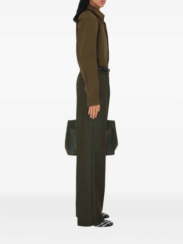 【関税＆送料込み】Burberry Wool Tailored Trousers Wool Tailored Trousers in Black - Men | Burberry® Official
