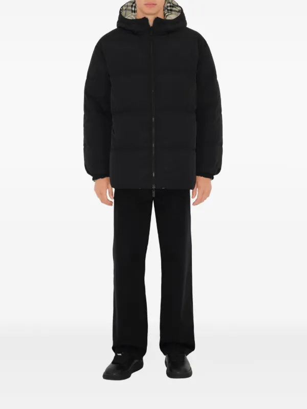 Burberry リバーシブル ダウンジャケット | ニュートラル | FARFETCH JP