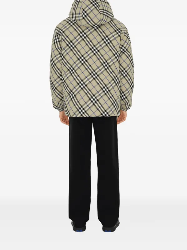 Burberry リバーシブル ダウンジャケット | ニュートラル | FARFETCH JP