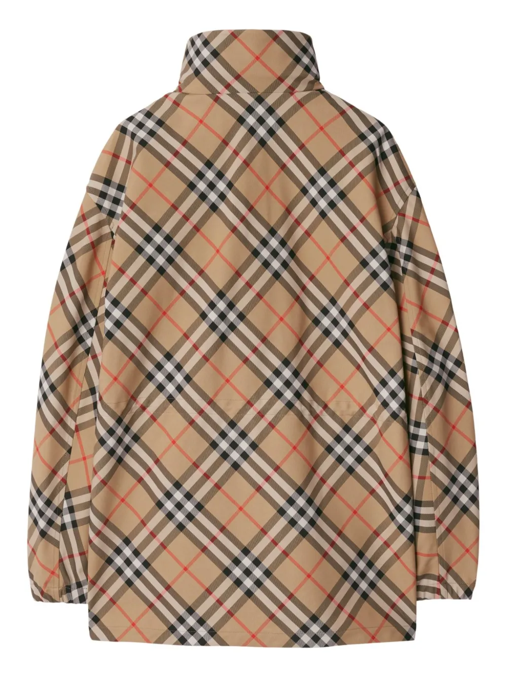 Burberry Checked Jacket | Neutrals | FARFETCH